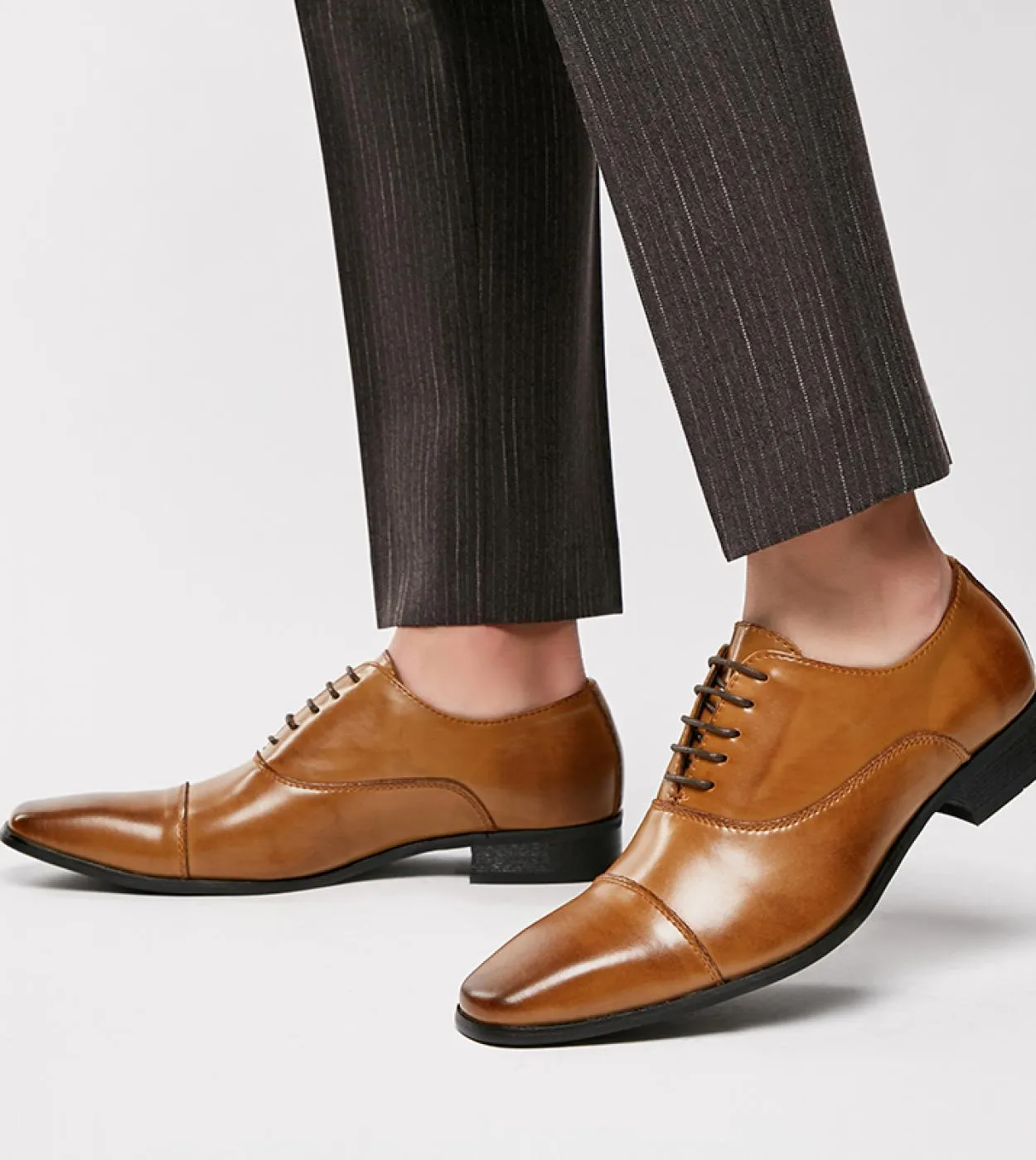 Scarpe da uomo stringate in vera pelle Oxford da uomo fatte a mano di lusso Scarpe da uomo formali da uomo daffari in stile bri
