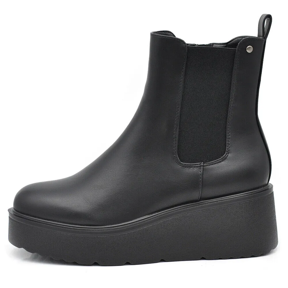 Scarpe Stivaletti Da Donna Con Zeppa Platform XG110