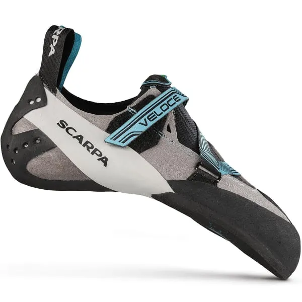 Scarpette arrampicata SCARPA VELOCE WMN  LIGHT GREY-MALDIVE