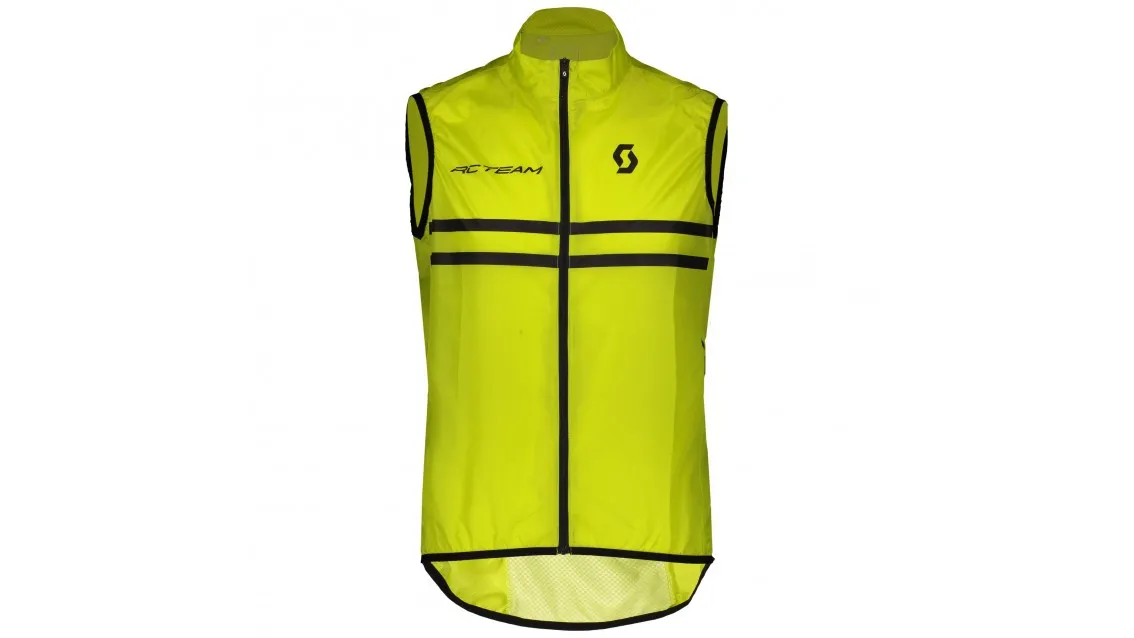 SCOTT Gilet Antivento RC Team WB Sulphur Yellow