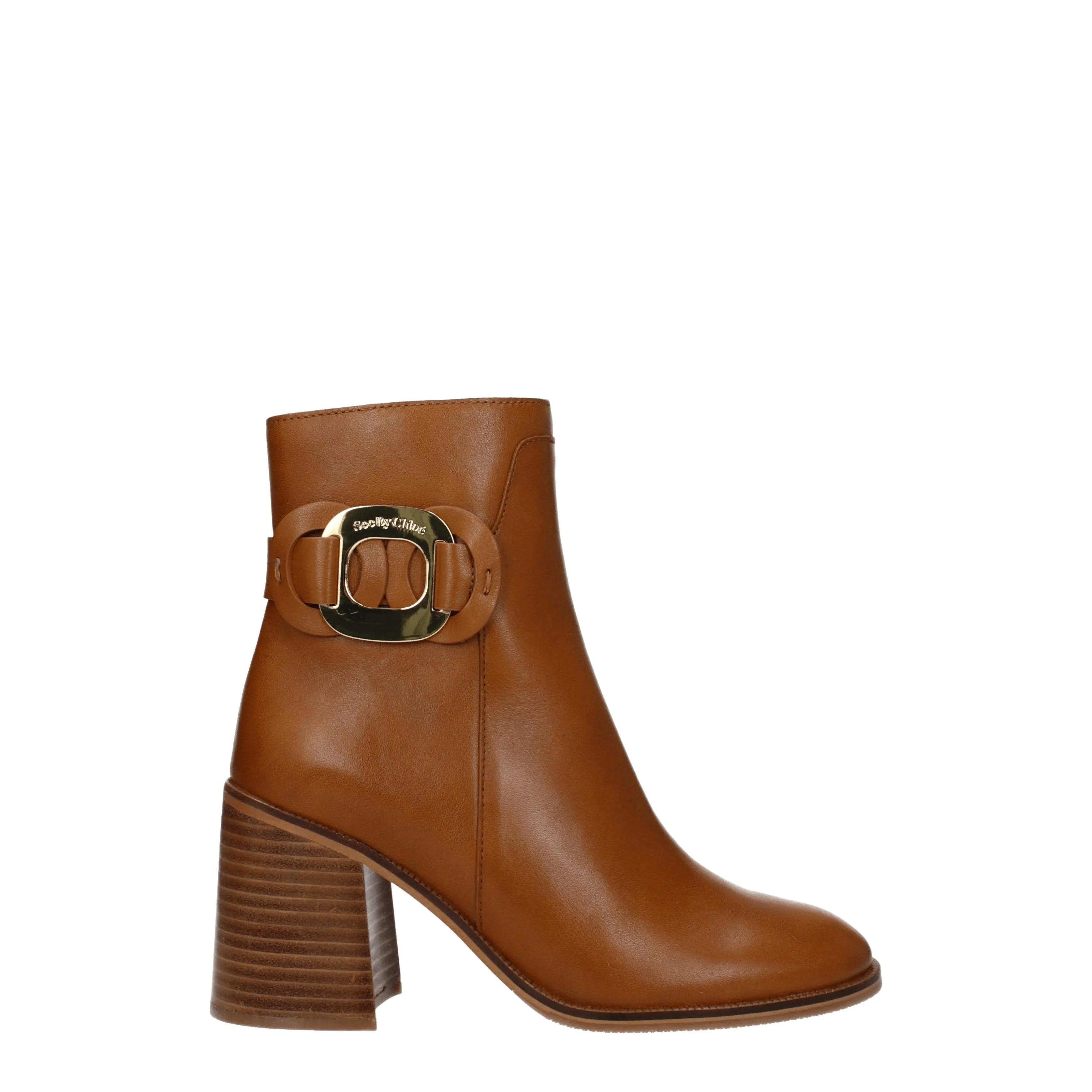 See by Chloé Stivaletti Zelda Donna Pelle Marrone/Tan