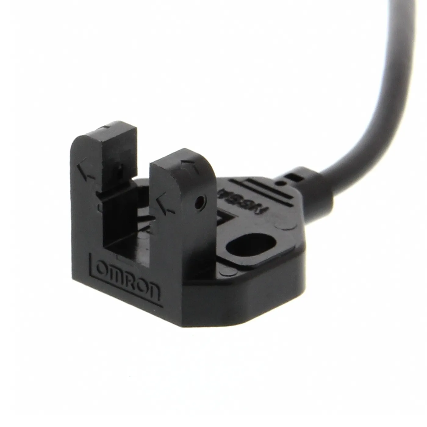 Sensore fotoelettrico angolare Omron, a fascio diretto, rilevamento 5 mm, uscita NPN