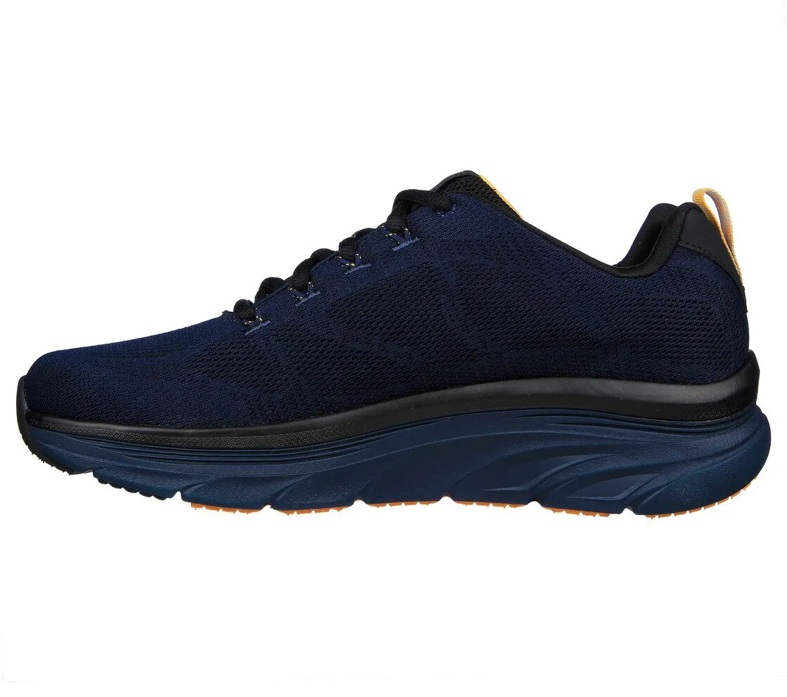 Skeckers men's walking shoe D'Lux Walker Get Oasis 232362/NVYL blue-yellow 