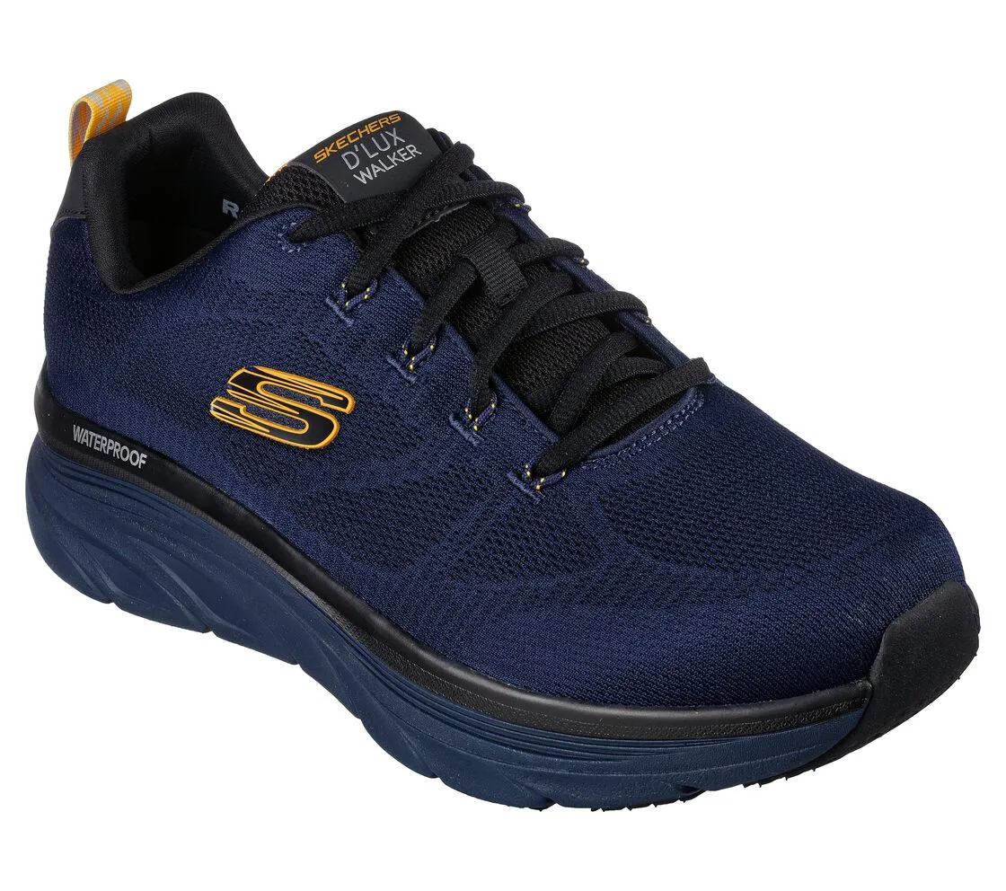 Skeckers men's walking shoe D'Lux Walker Get Oasis 232362/NVYL blue-yellow 