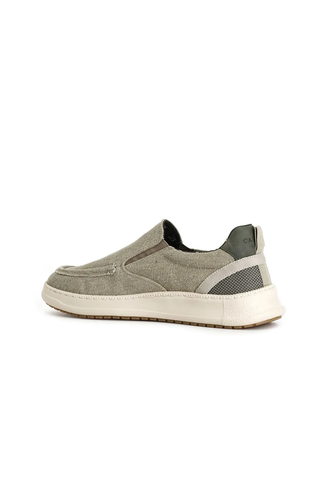 slip-on in tessuto sabbia