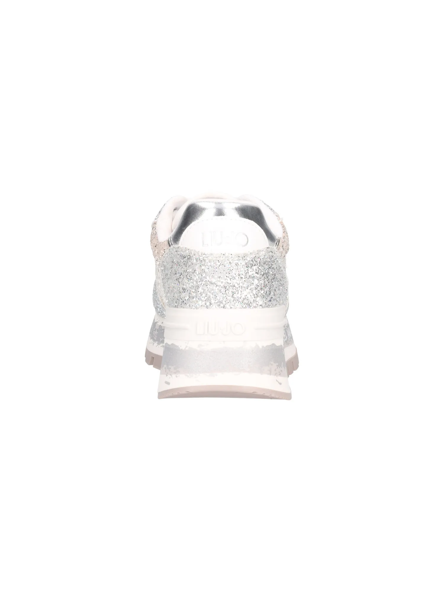 Sneaker platform Liu Jo Amazing 26 da donna argento glitter