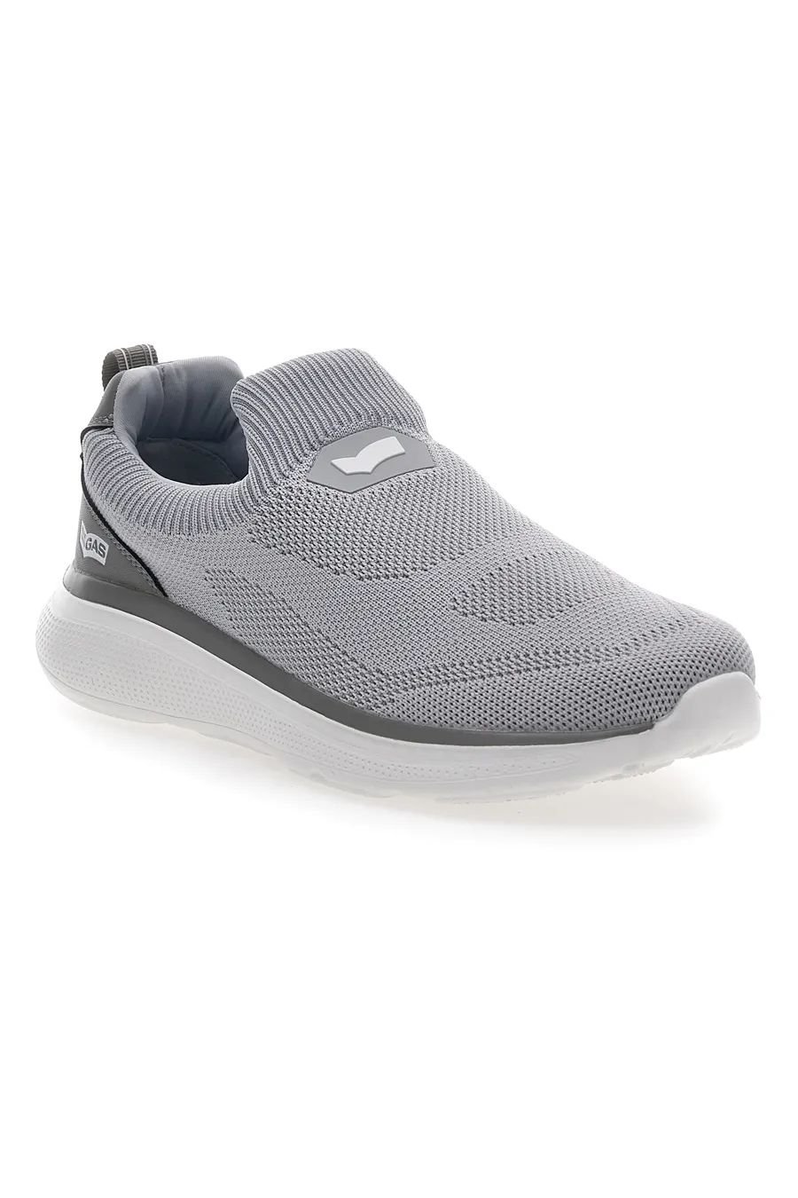 Sneakers Grigie Slip-on Senza Lacci Gas Zanzi Knit