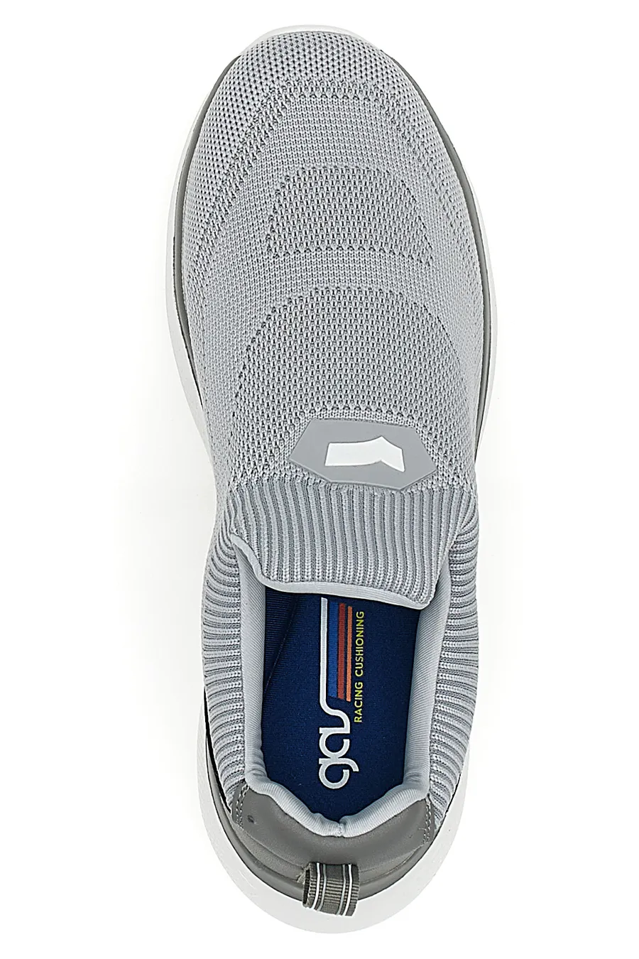 Sneakers Grigie Slip-on Senza Lacci Gas Zanzi Knit