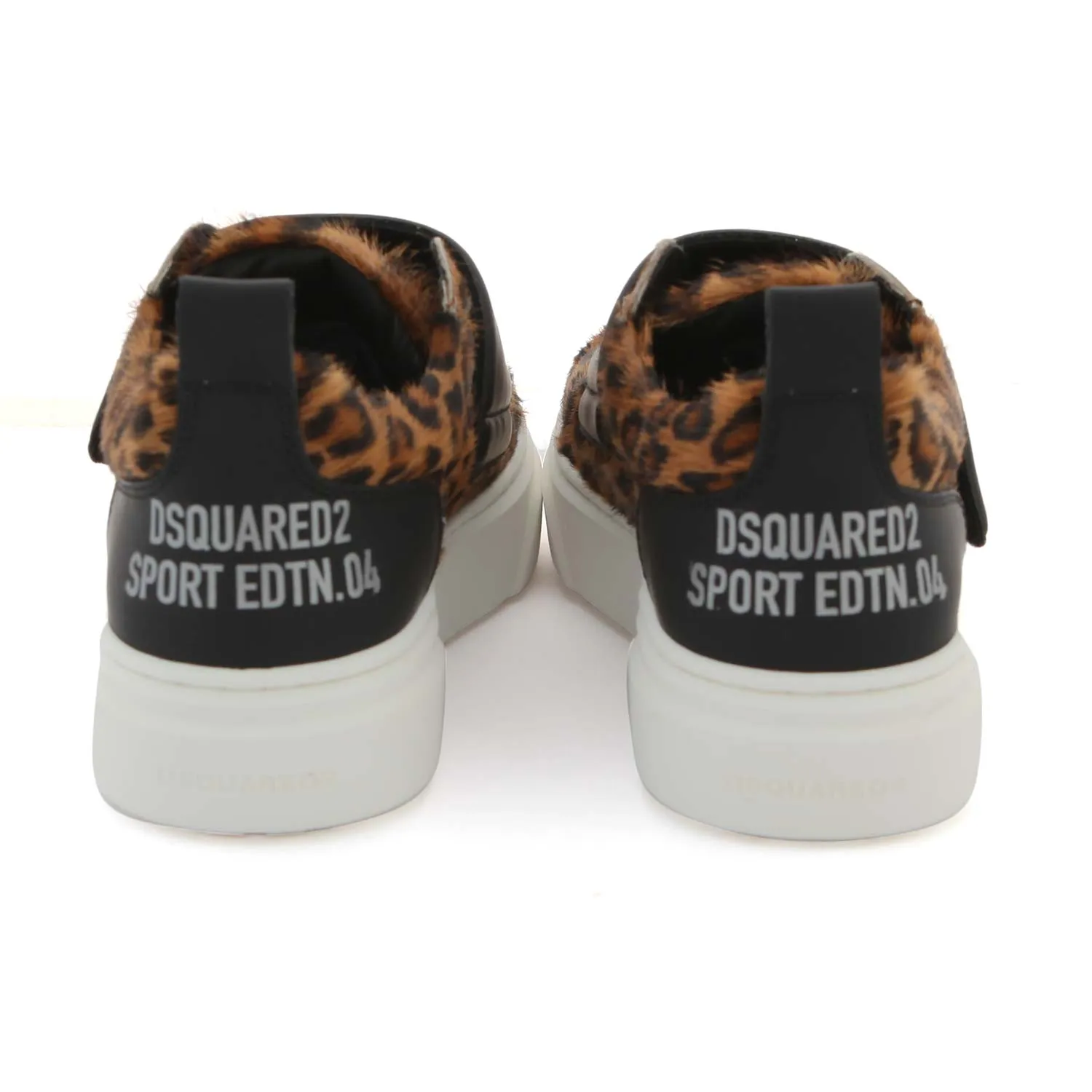 Sneakers Slip-On Leopardata Bambina E Teen