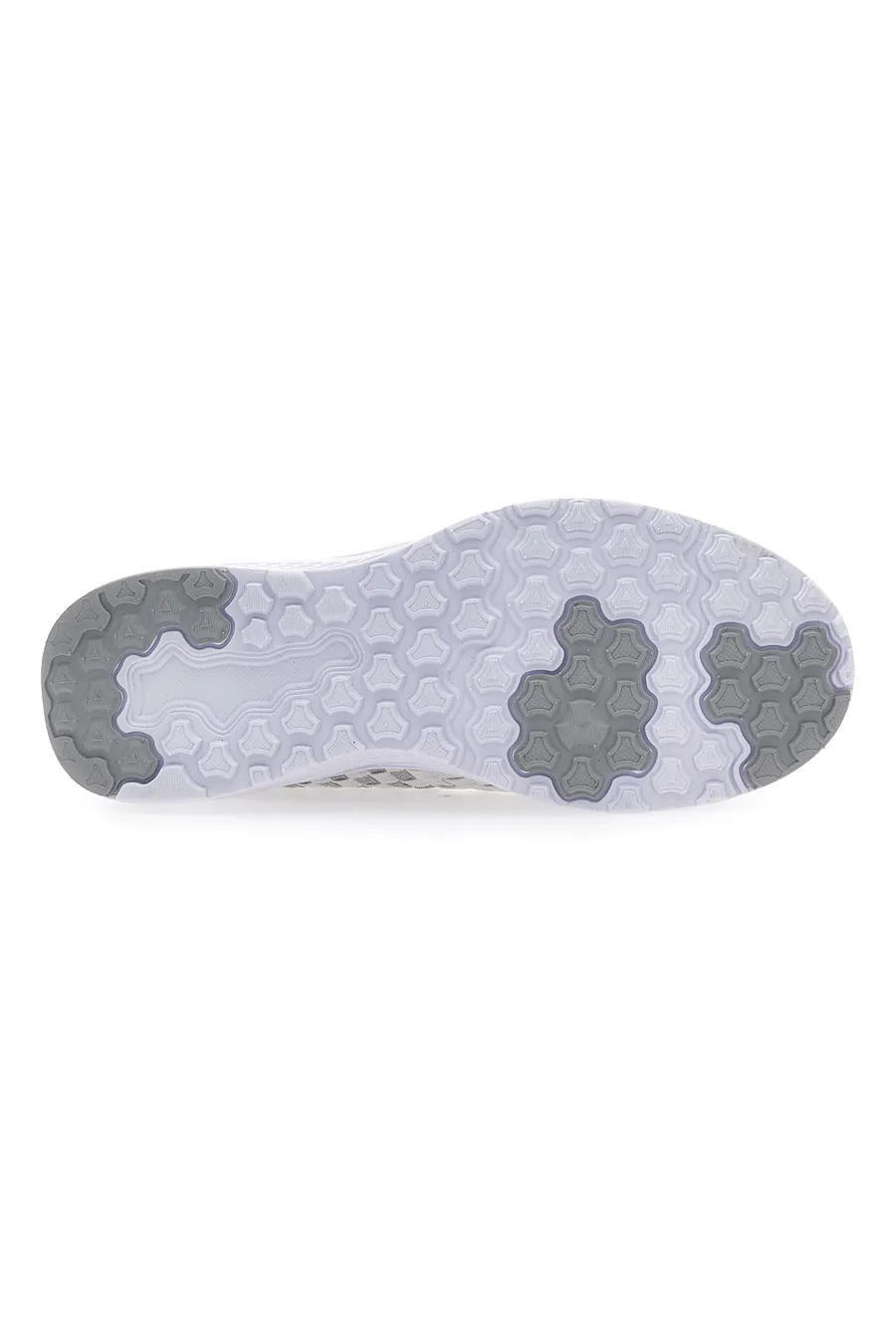 Sneakers Slip-on Overland 645 Bianche e Grigie