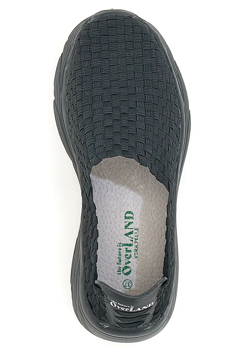 Sneakers Slip-On Overland 9620 Nere