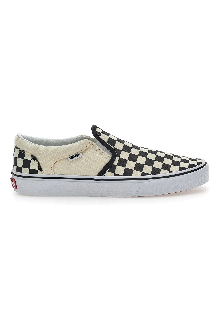 Sneakers Slip-on Vans 001 Bianche/Nere