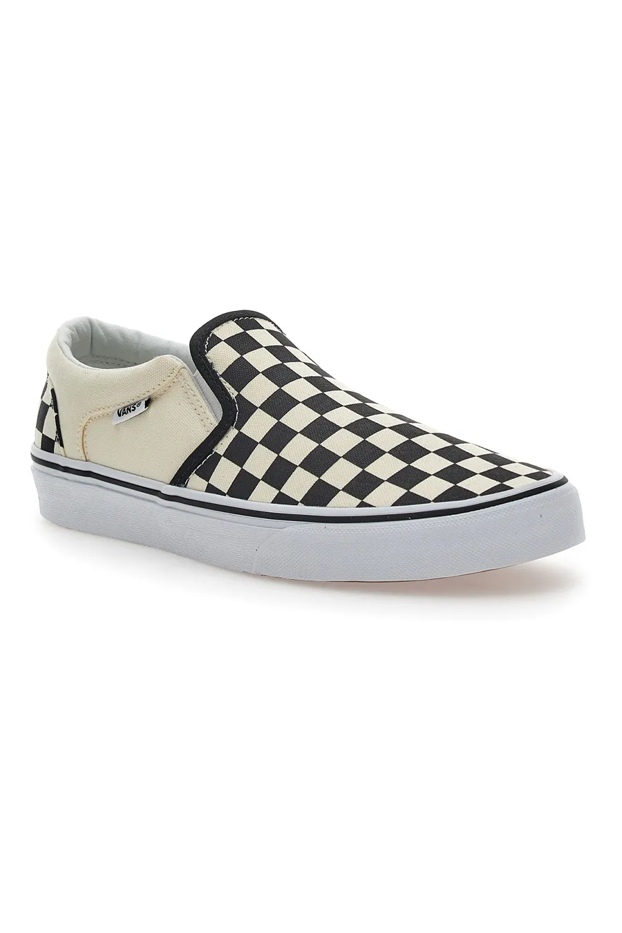 Sneakers Slip-on Vans 001 Bianche/Nere