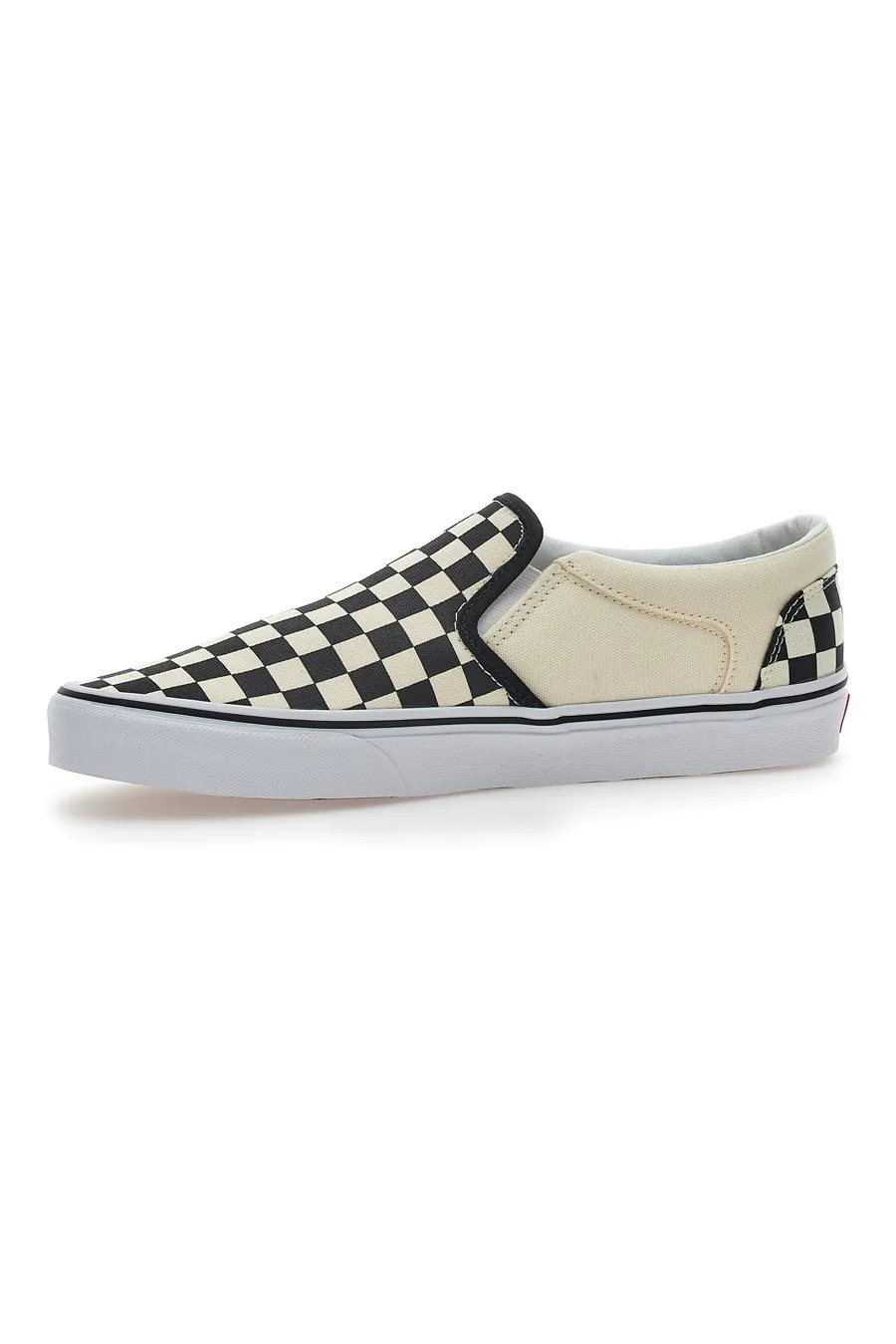 Sneakers Slip-on Vans 001 Bianche/Nere
