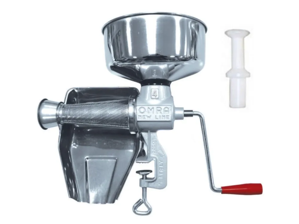 Spremipomodoro manuale n.4 om-2200-e con elica in resina new omra New o.m.r.a.