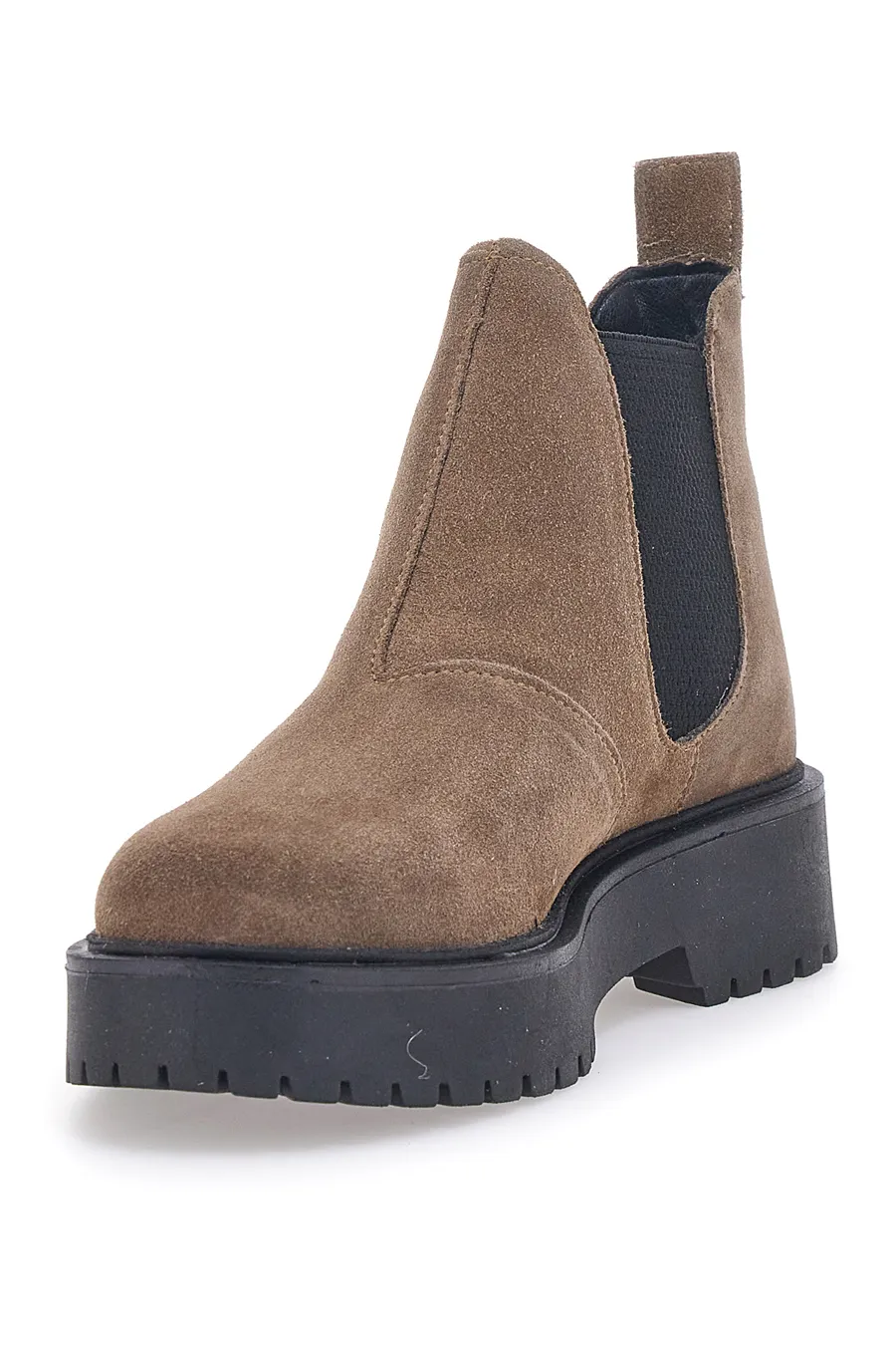 Stivaletti Beatles Vera Pelle Beige Pittarello Look 7715185