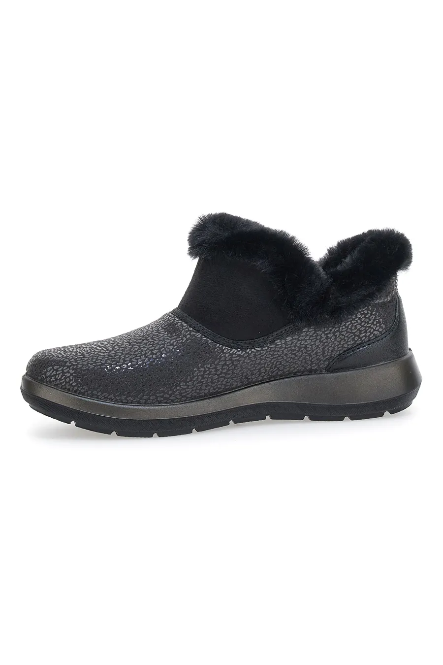Stivaletti in Eco Fur Inblu 34 WG Nero