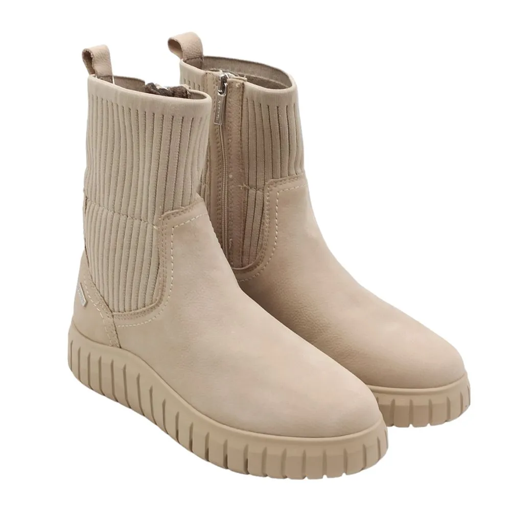 Stivaletto donna Tamaris 8-86408-41 lt grey