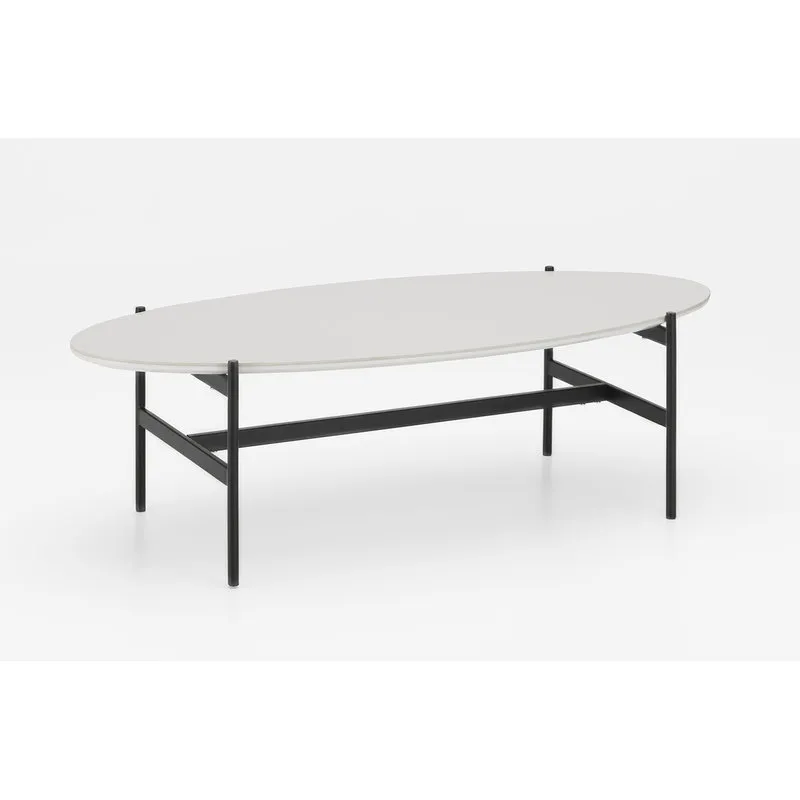 Stones Tavolino (110 x 50 x 76h), bianco