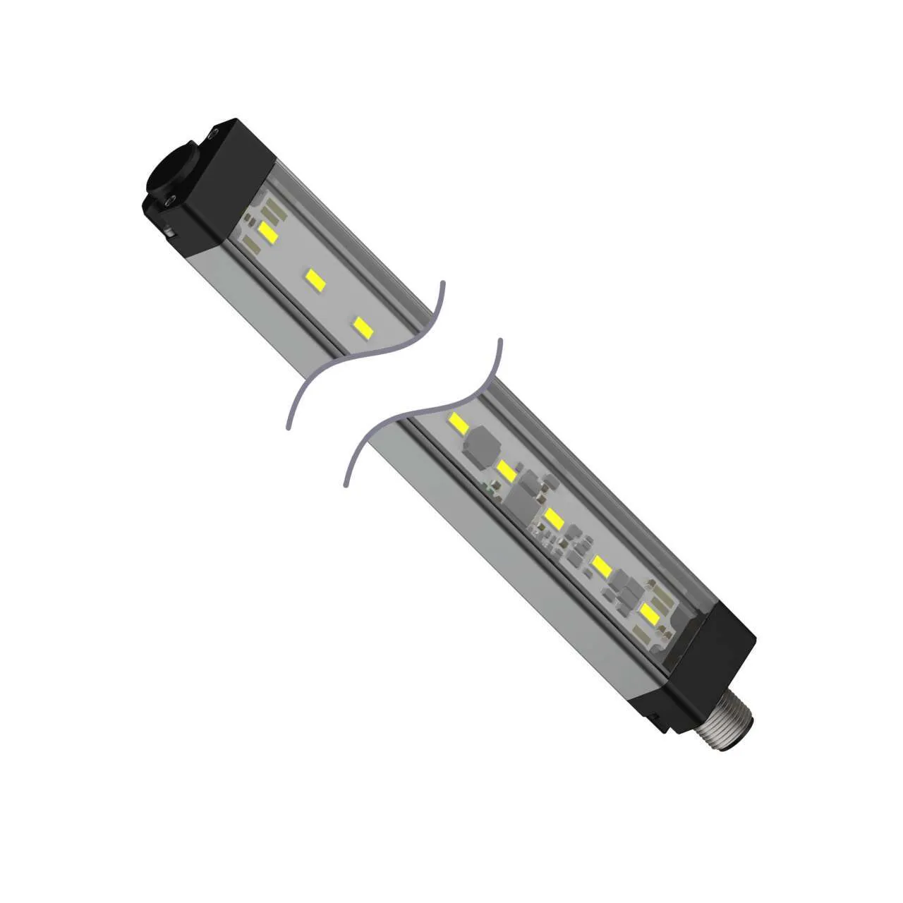 Striscia LED Banner, 891mm, 12 → 30V cc, col. Bianco 6500K