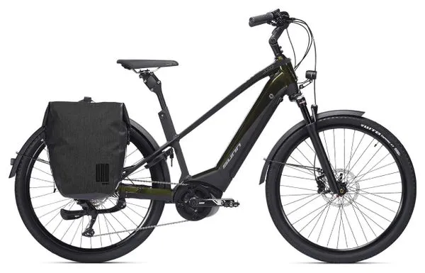 Sunn Urb Skal Mixte Bicicletta elettrica da città Shimano Deore 10S 500 Wh 27,5'' Verde