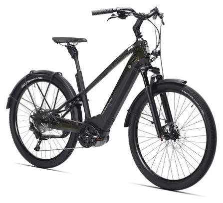 Sunn Urb Skal Mixte Bicicletta elettrica da città Shimano Deore 10S 500 Wh 27,5'' Verde