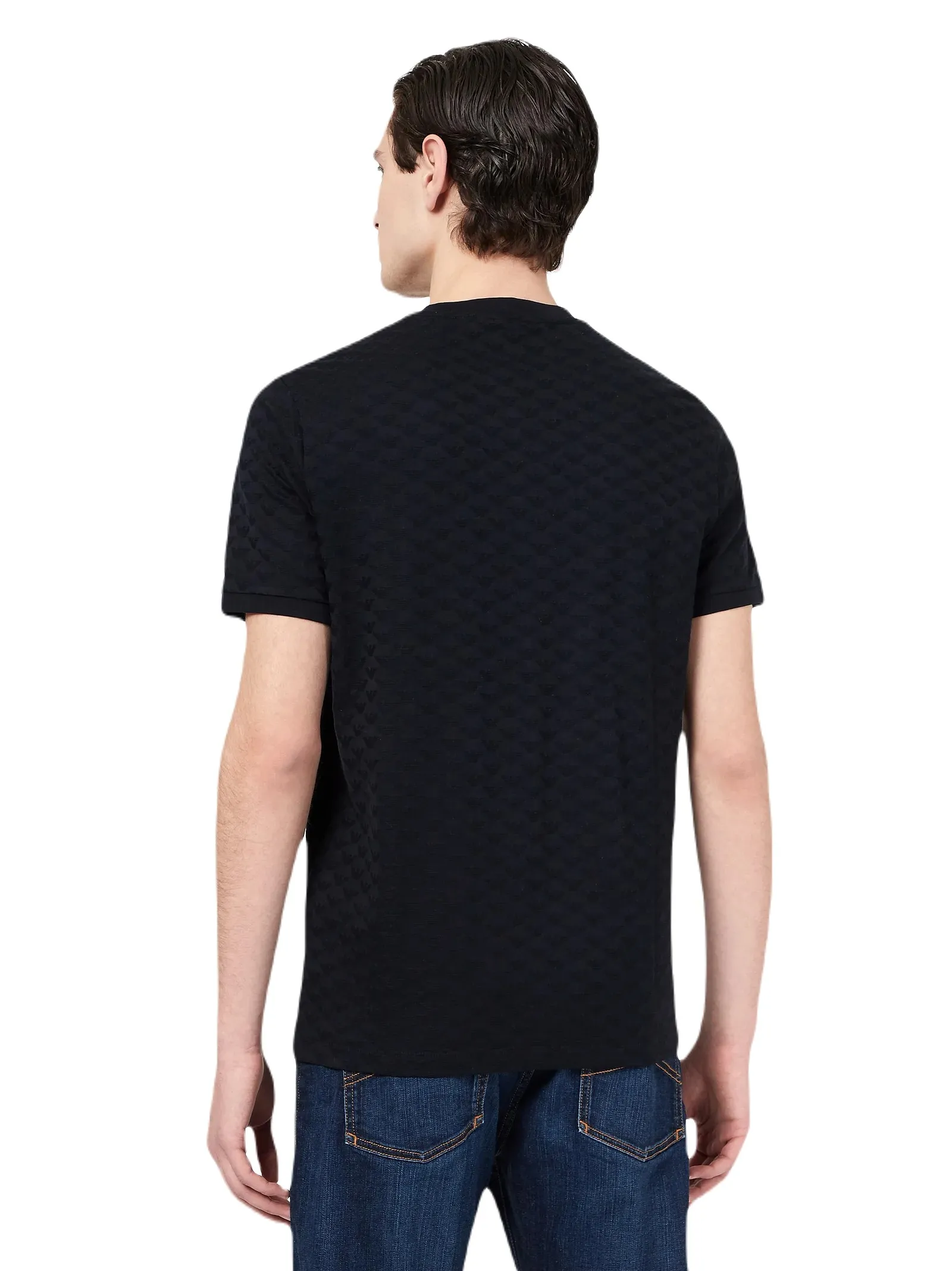 T-SHIRT EAGLE ALL OVER  EMPORIO ARMANI UOMO 8N1TL71JHWZ0920