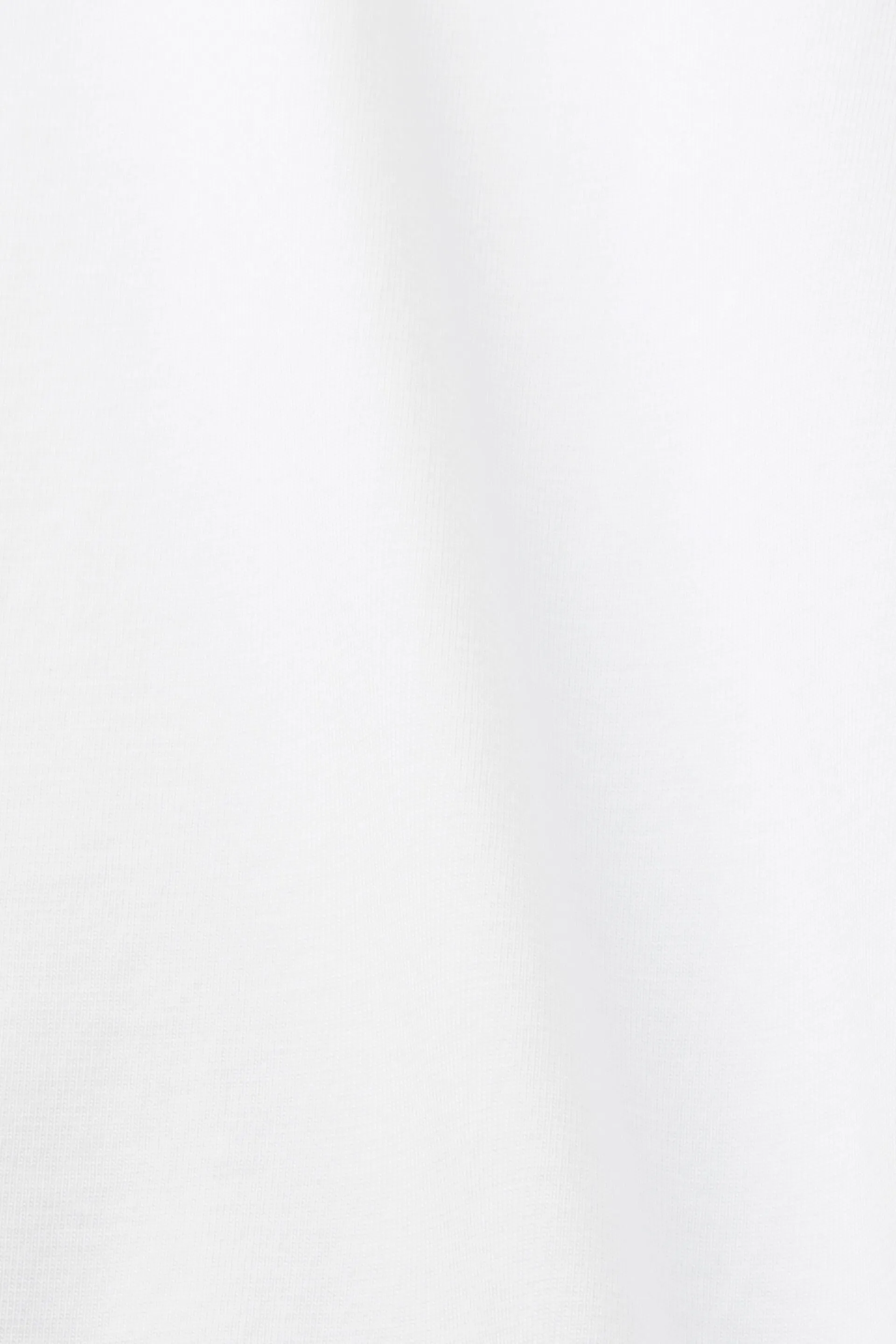 T-shirt girocollo in jersey di cotone Pima