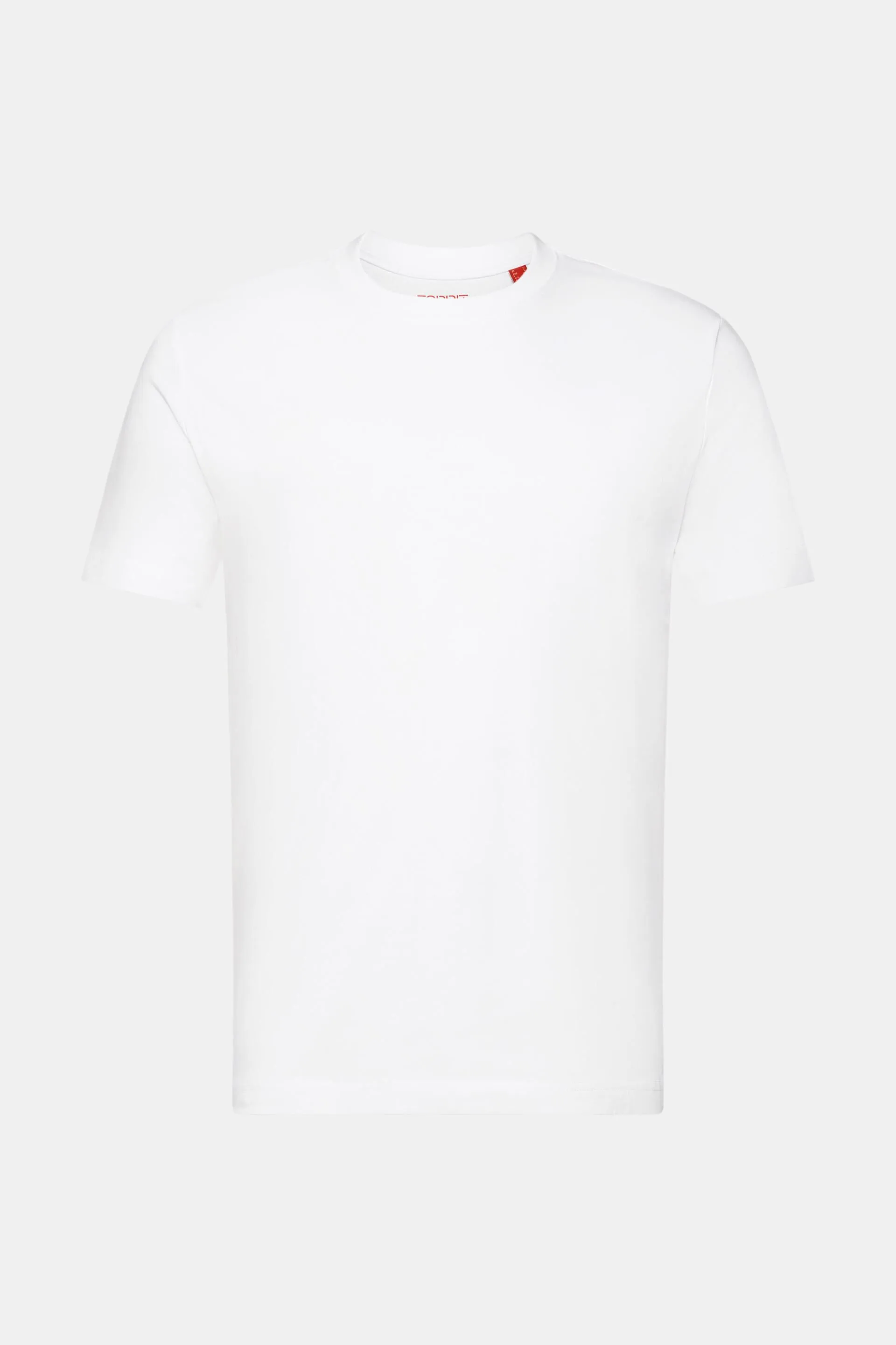 T-shirt girocollo in jersey di cotone Pima