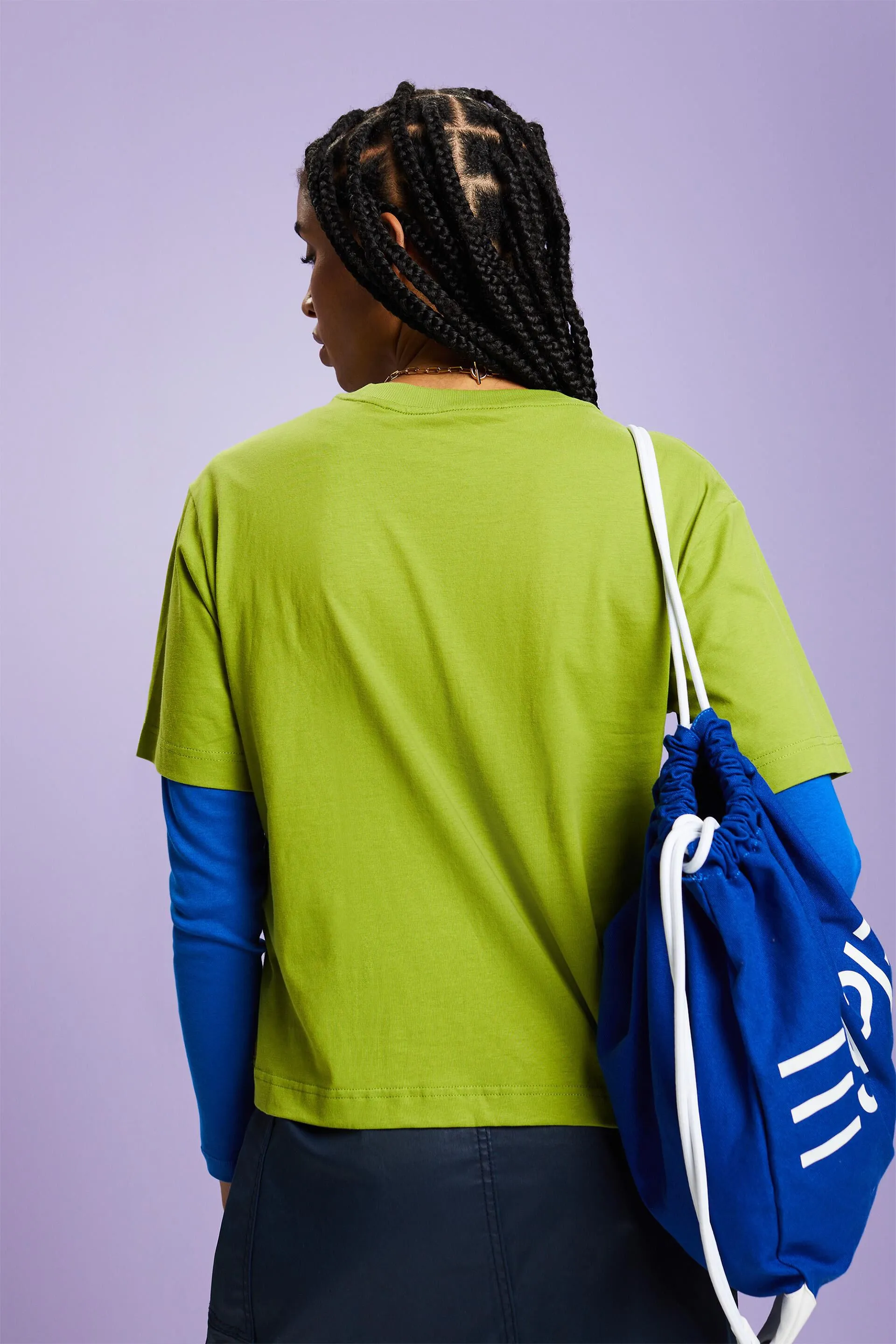 T-shirt in cotone biologico con stampa