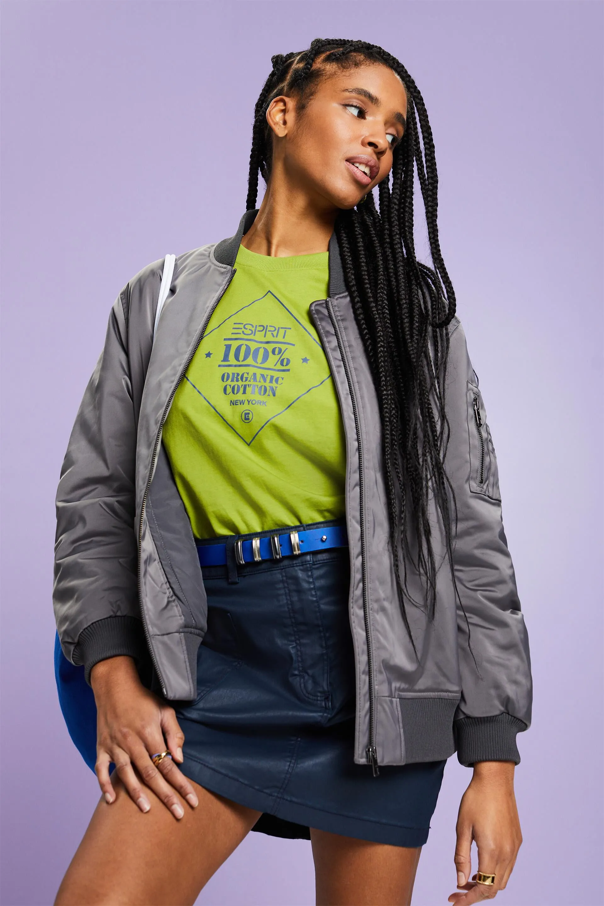T-shirt in cotone biologico con stampa