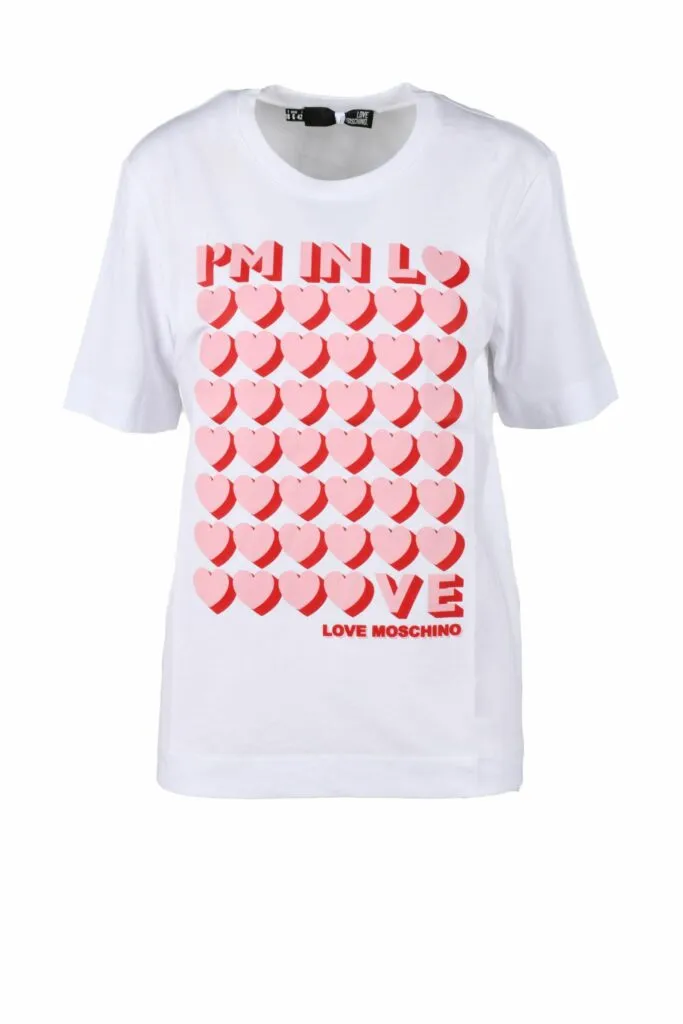 T-shirt Love Moschino  Bianco