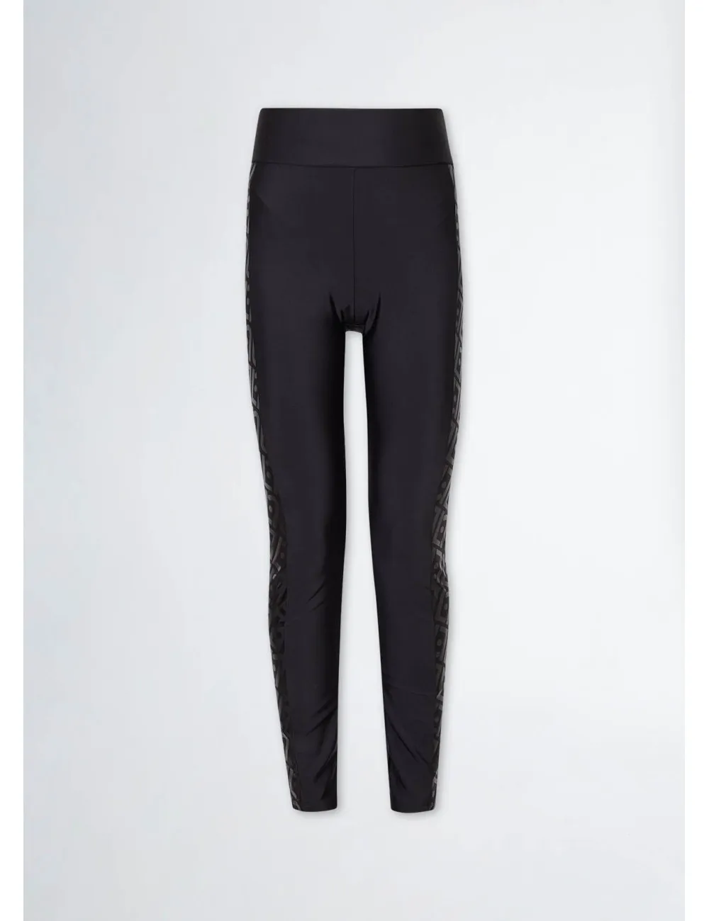 TA4092 PANTALONE LIU JO CON LOGO PANTALONI STRETTI SLIM SPORTIVI LEGGINGS DONNA