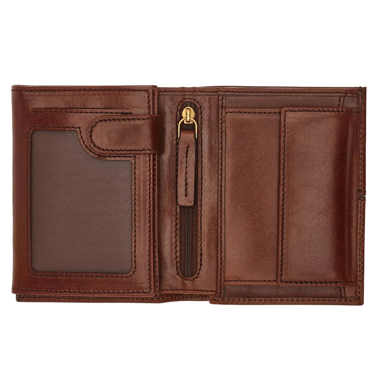 The Bridge Story Uomo Portafoglio RFID in pelle 10 cm