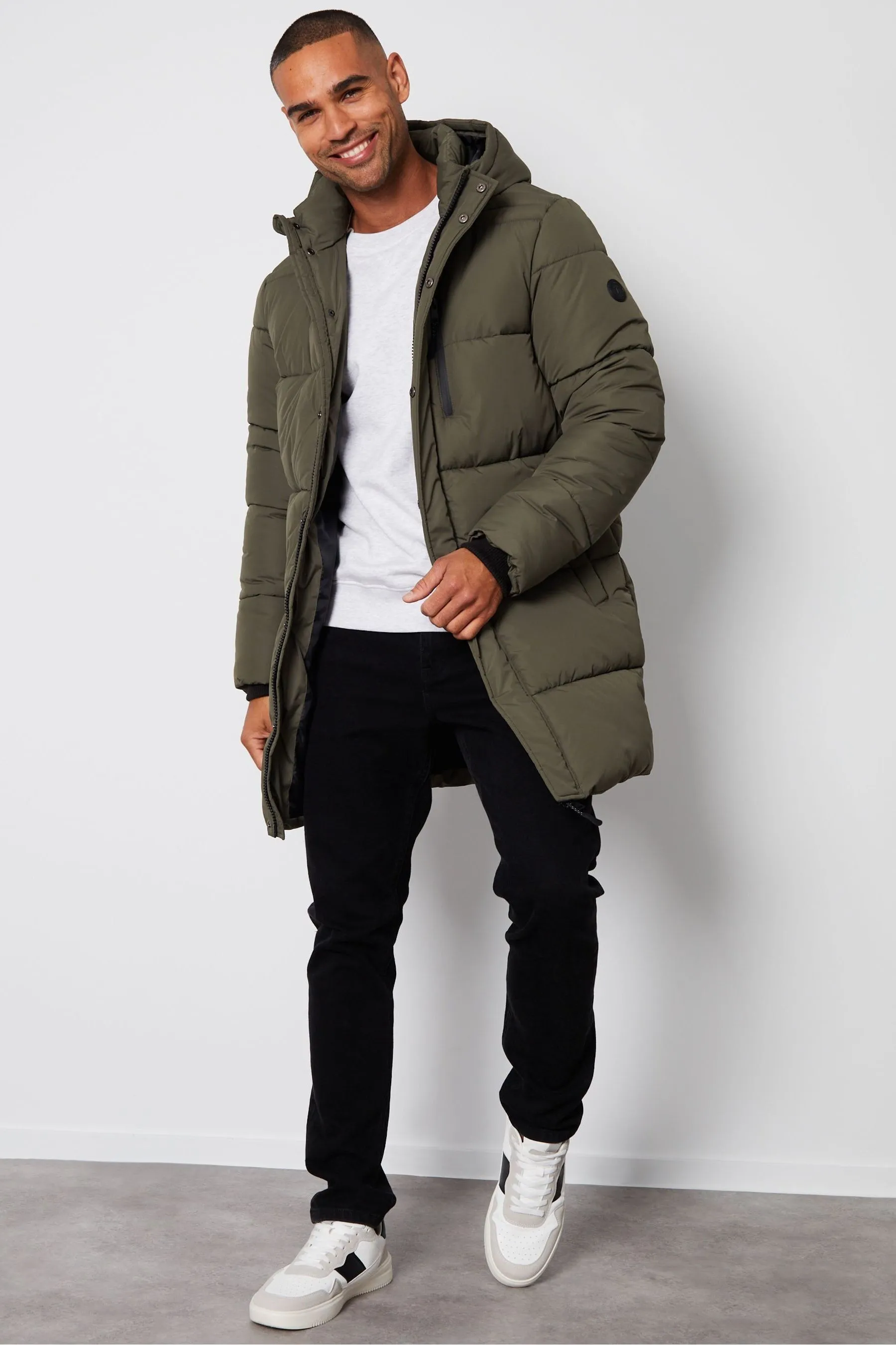 Threadbare - Con cappuccio - Piumino lungo impermeabile