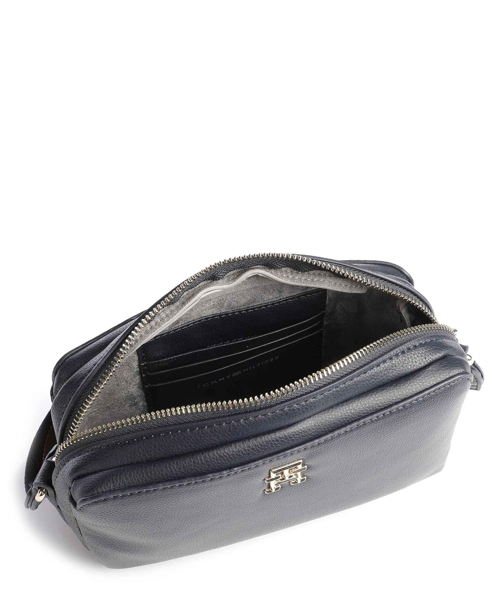 Tommy Hilfiger Life Borsa a tracolla pelle sintetica navy  