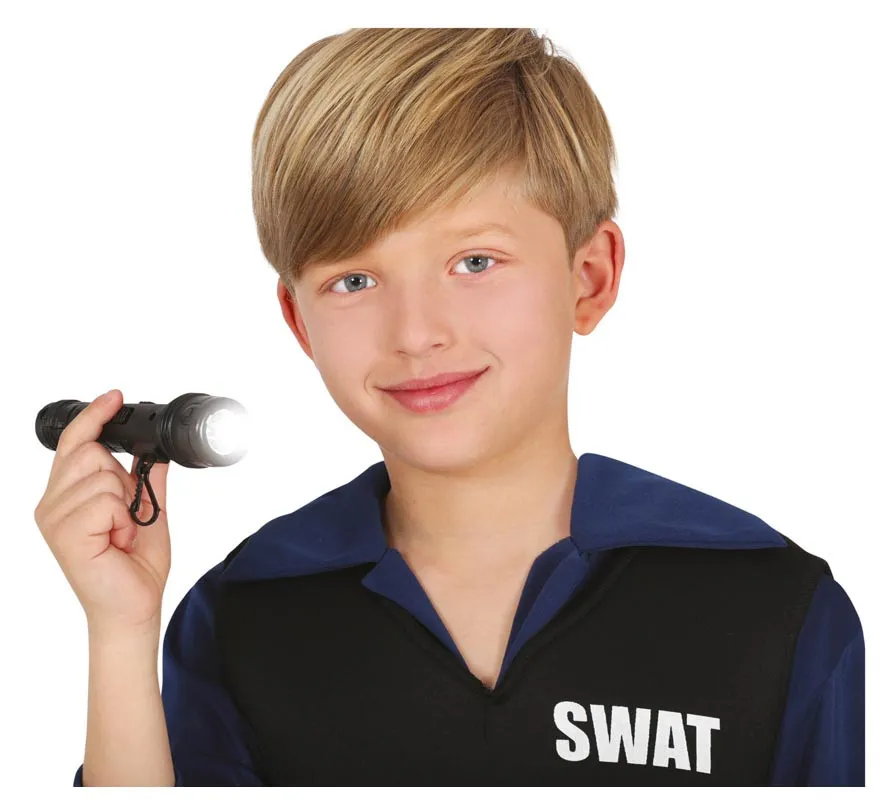 Torcia nera da 17 cm