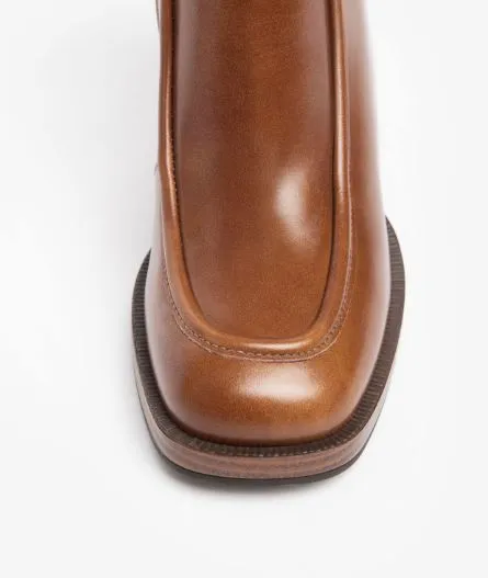 TRONCHETTI PELLE TREND CUOIO
