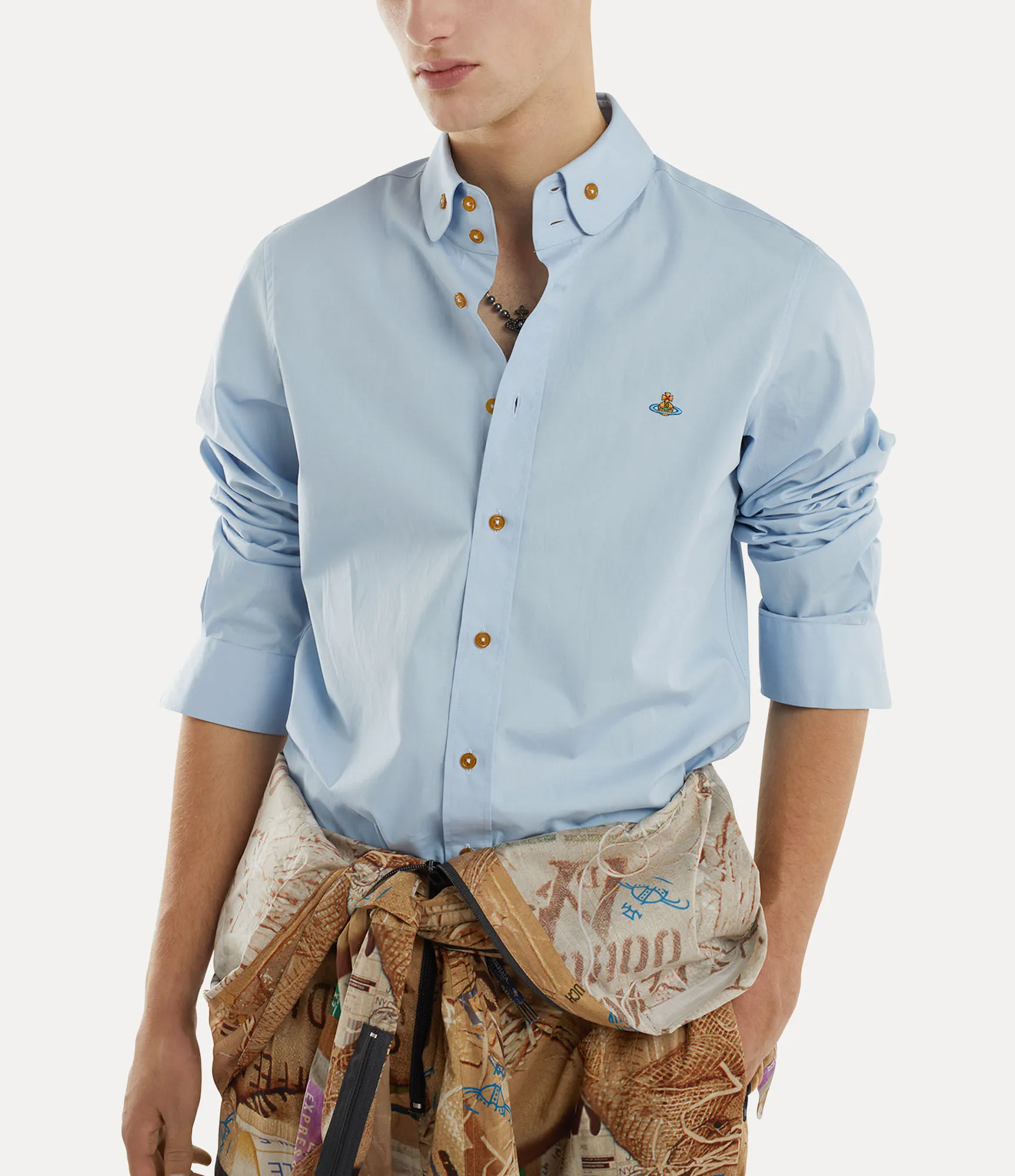 Two Button Krall Shirt  
