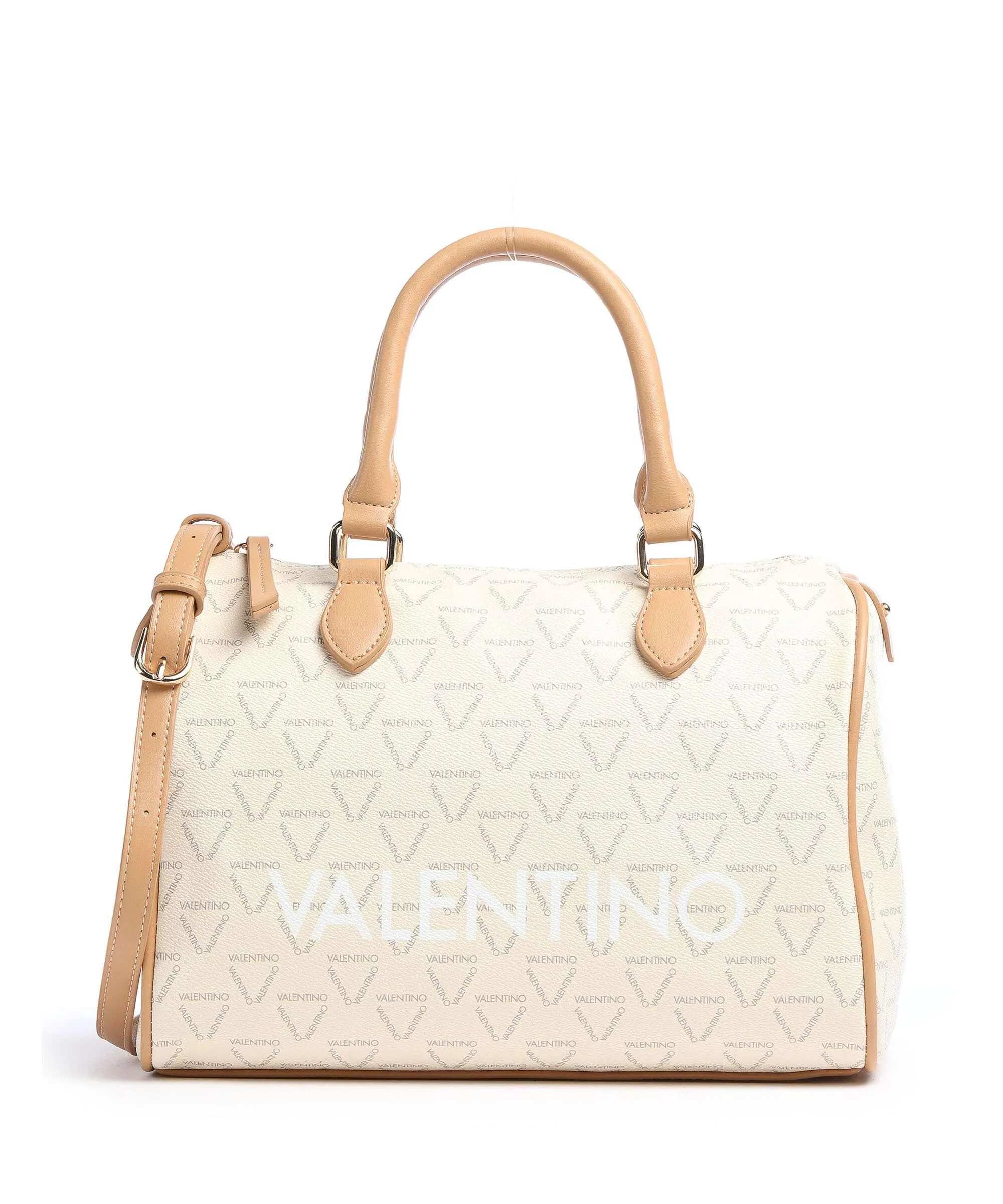  Valentino Bags Liuto Borsa a mano pelle sintetica crema  