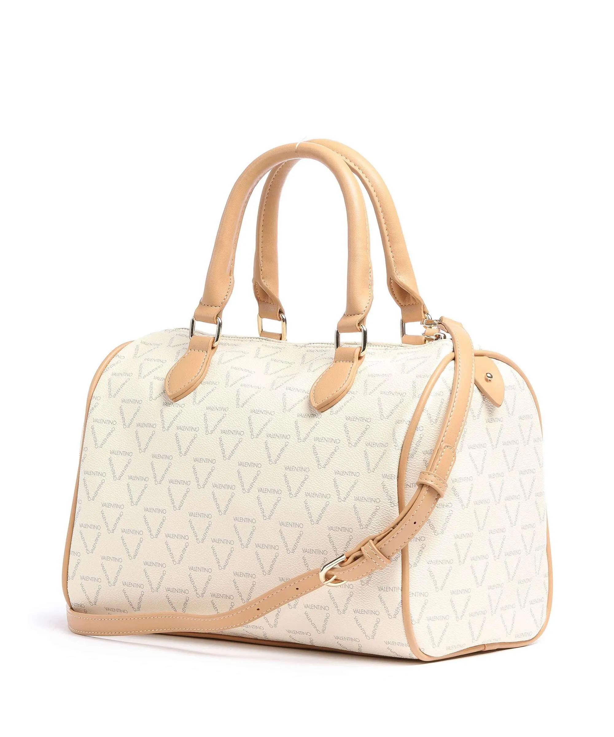  Valentino Bags Liuto Borsa a mano pelle sintetica crema  