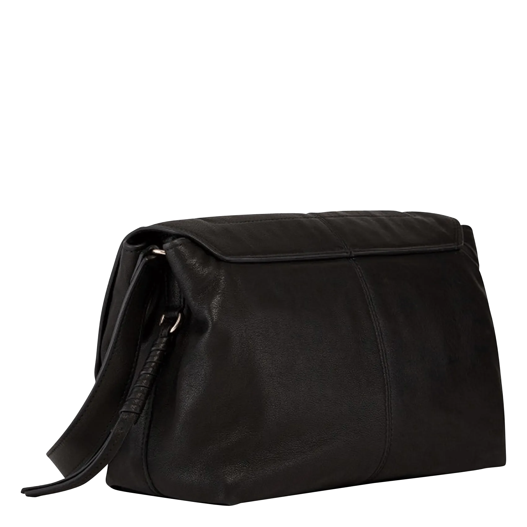  VANESSA BRUNO   OTHILIA - Borsa a tracolla in pelle morbida | Nero