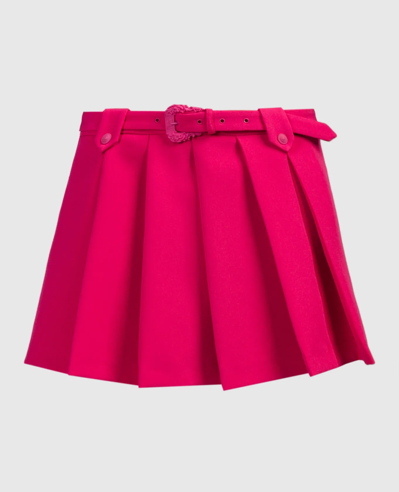 Versace Jeans Couture Minigonna rosa con bottoni automatici 76HAE814N0103