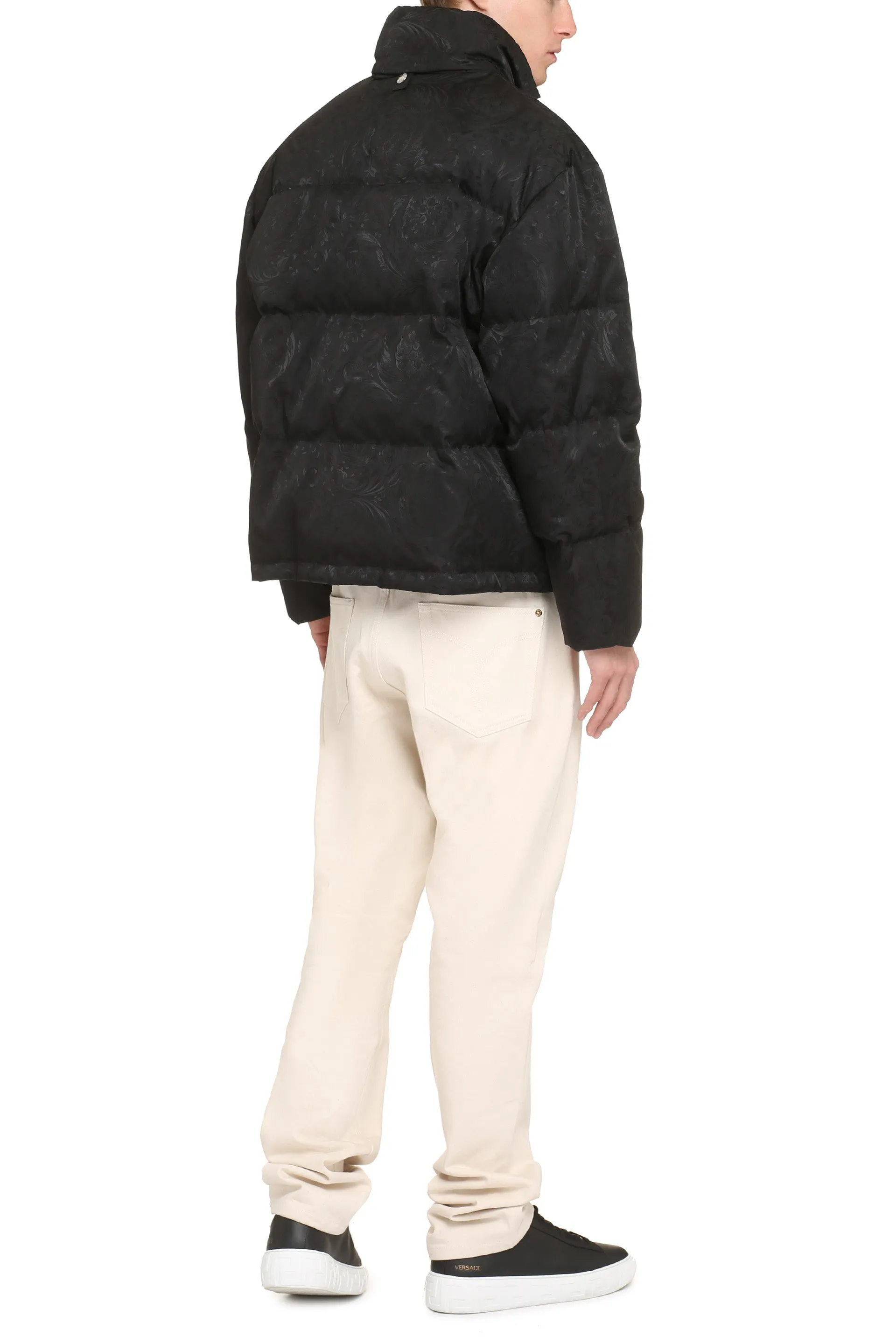 Versace Piumino con chiusura a zip