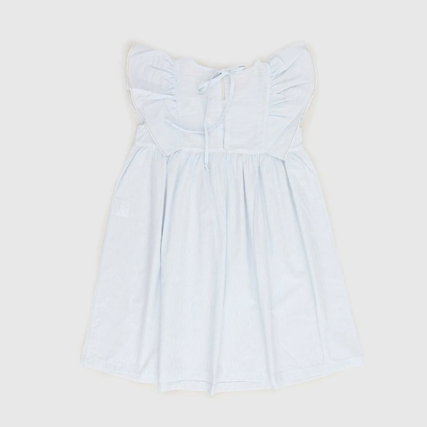 Vestito Celeste Forma D'angelo Bambina