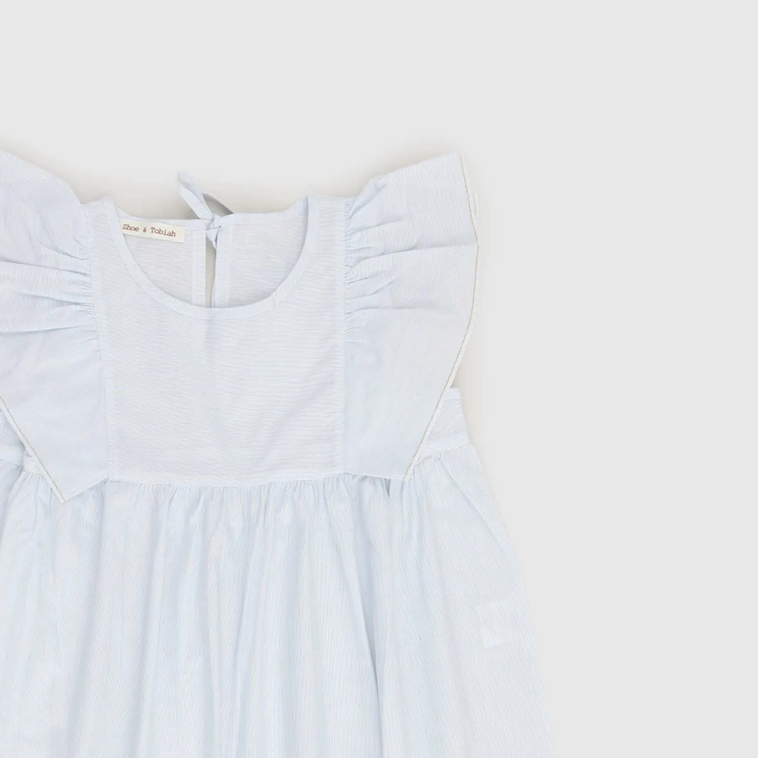 Vestito Celeste Forma D'angelo Bambina