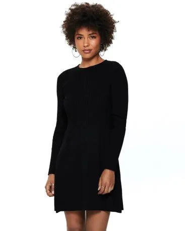 Vestito Donna O-Neck Knitted