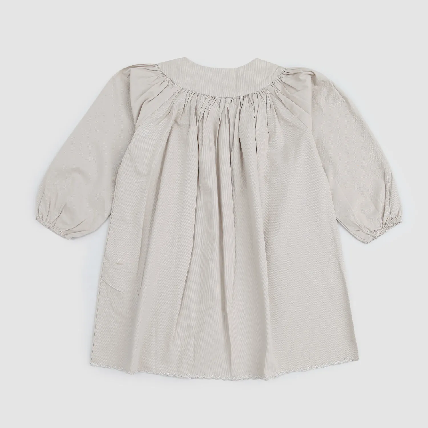 Vestito Marrone Maniche Lunghe Bambina