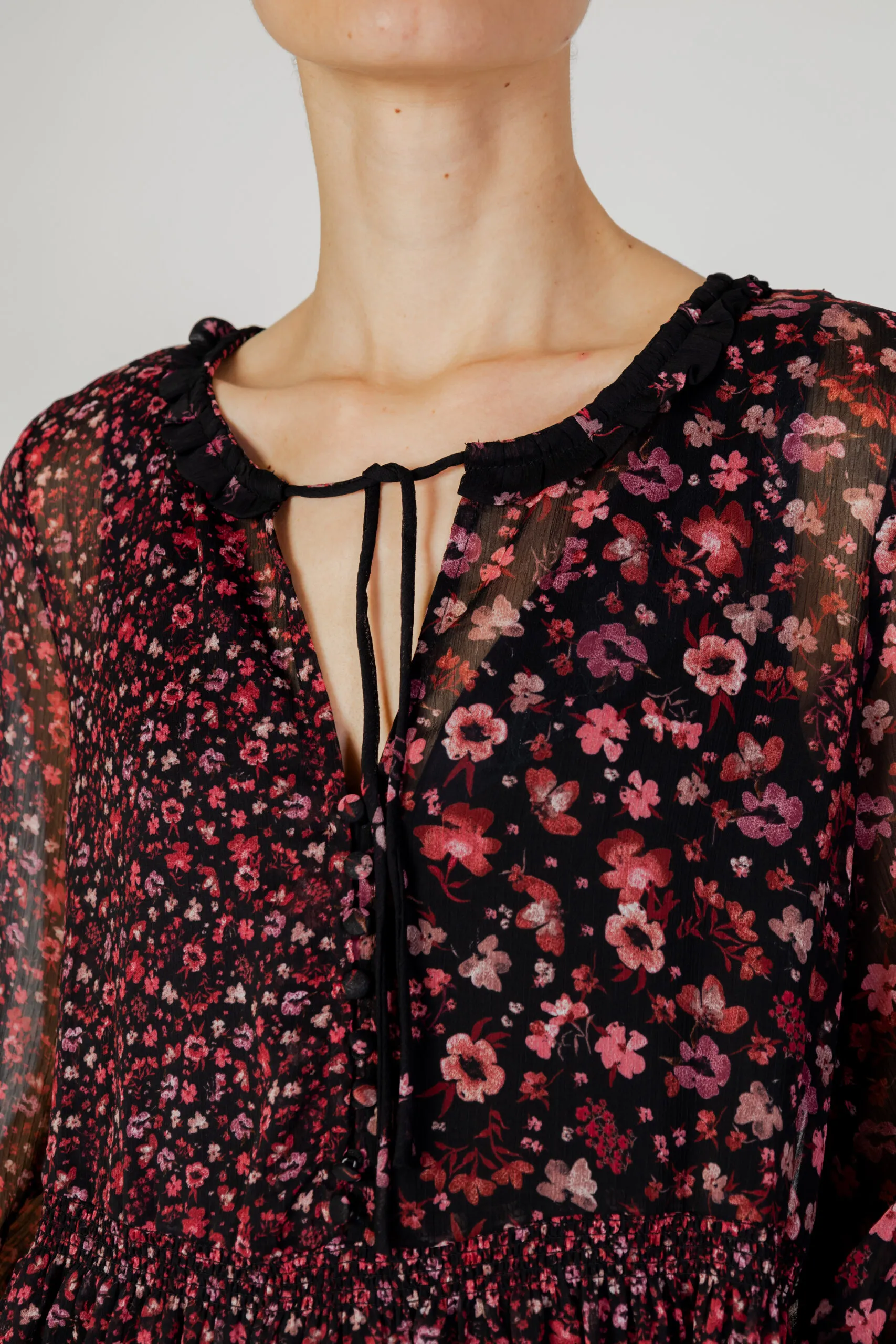 Vestito midi Desigual duque Nero