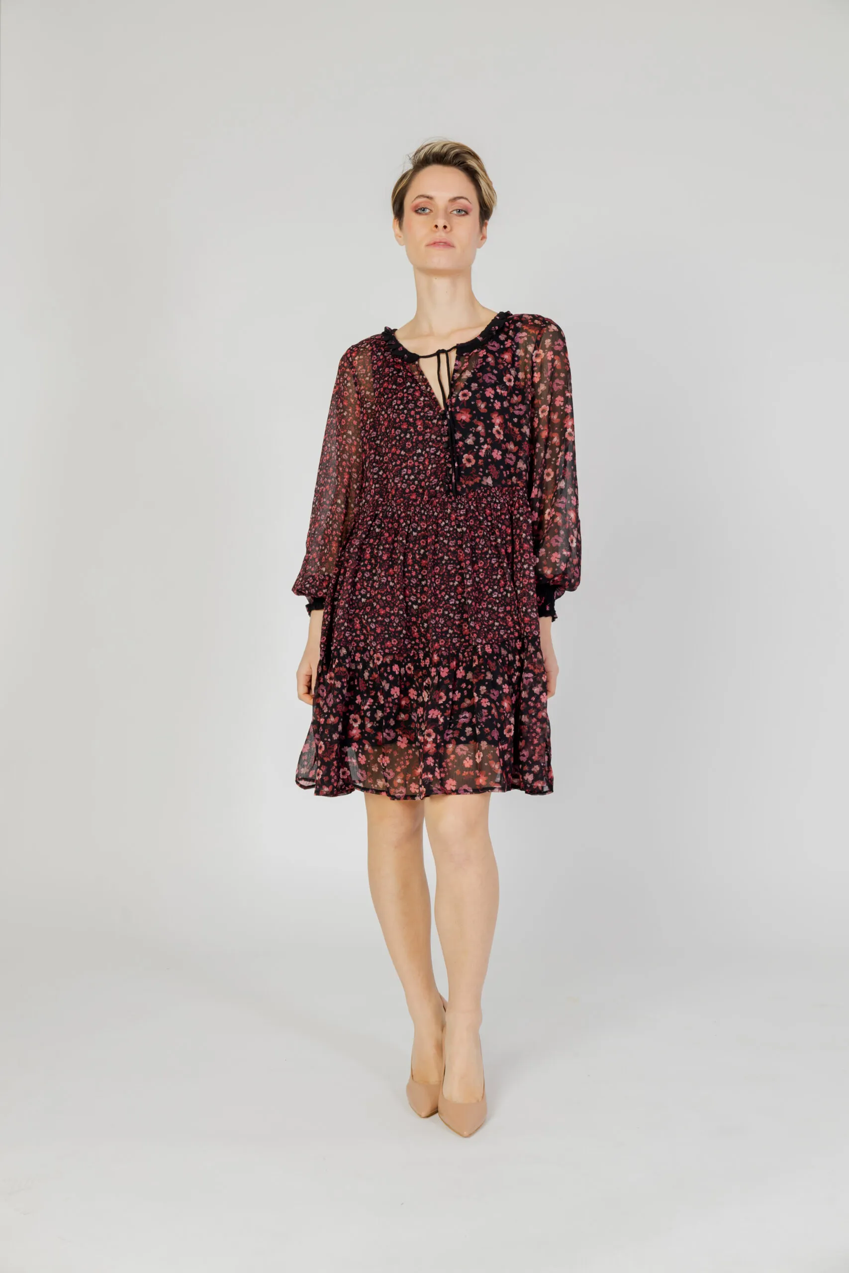 Vestito midi Desigual duque Nero